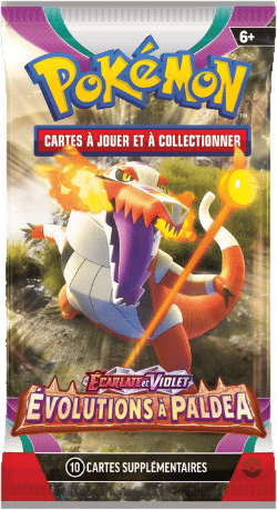 Booster français Pokémon Évolutions à Paldea (EV02)